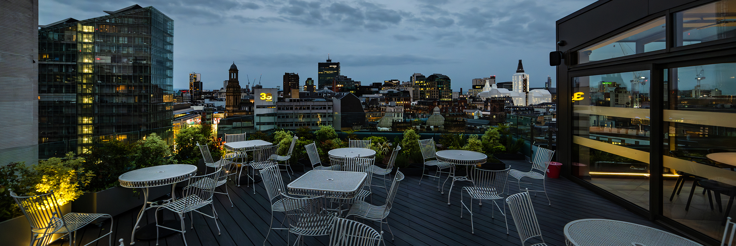 Climat, Rooftop Restaurant Manchester City Centre Barlows